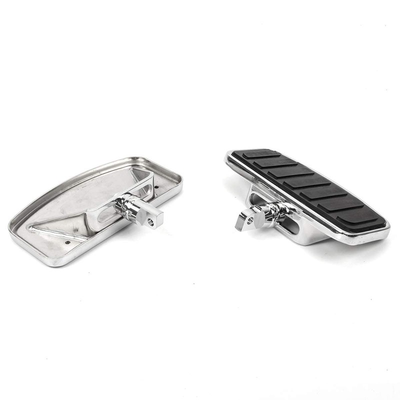 Adjustable Motorcycle Floorboards Rear Passenger Foot Pegs Footboard Pedals Compatible