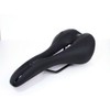 FORCE Bicycle Saddle Seat Gel Comfort Perforated Black Width 5.5