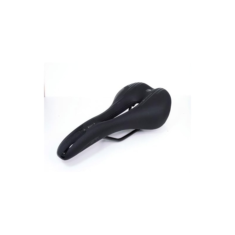 FORCE Bicycle Saddle Seat Gel Comfort Perforated Black Width 5.5