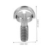 KOMBIUDA 3pcs Ring Mounting Screw for Camera Tripod Stainless Steel