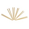 BambooMN Premium 5.9" - Mini Bamboo Chopsticks, Pocket Sized, Smaller