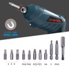 HANMATEK Cordless Electric Screwdriver, Small Electric Drill, 3.6V, 1500mAh, Forward
