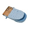 Penguin Home Oven Gloves,Heat Resistant, Colour - White & Blue,