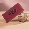 Aikirin RFID Leather Wallet for Women Painted Bifold Long Ladies
