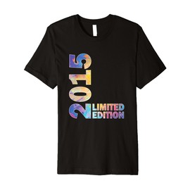 10th Birthday Gift kids hued born 2015 turning 10 Year Old Premium T-Shirt