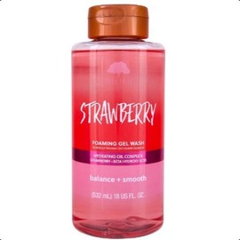 Strawberry Foaming Gel Wash | Cleanse & Soothe Skin Without Stripping Moisture | Made with our Hydrating Oil Complex | 18 fl oz. - Scent: Vitamin C