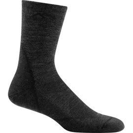 Darn Tough 19441972 Trekking Socks, Light Hiker, Micro Crew, Lightweight Cushion, Taupe (Dark Gray/L/Men's), Black, M