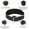 AQF Cow Hide Leather Belt 4" Weight Lifting Back Support