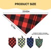 4PCS Spring Bandanas for Dogs, Durable Triangle Girl Boy Dog