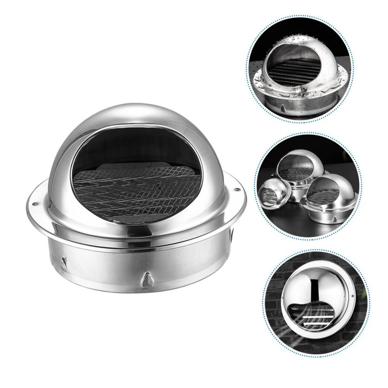 LABRIMP Durable Stainless Steel Range Hood Exhaust Cover Air Vent