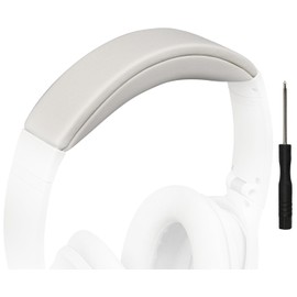 SOULWIT Replacement Headband Pad Kit for Bose QuietComfort 45 (QC45)/QuietComfort SE (QC SE)/New Quiet Comfort Wireless Headphones, Easy DIY Installation (White Smoke)