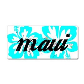 GRAPHICS & MORE Hibiscus Flowers Maui - Window Bumper Sticker