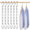 Meneicvy Clothes Hanger Space Saving for Closet Organize, 6 Pack