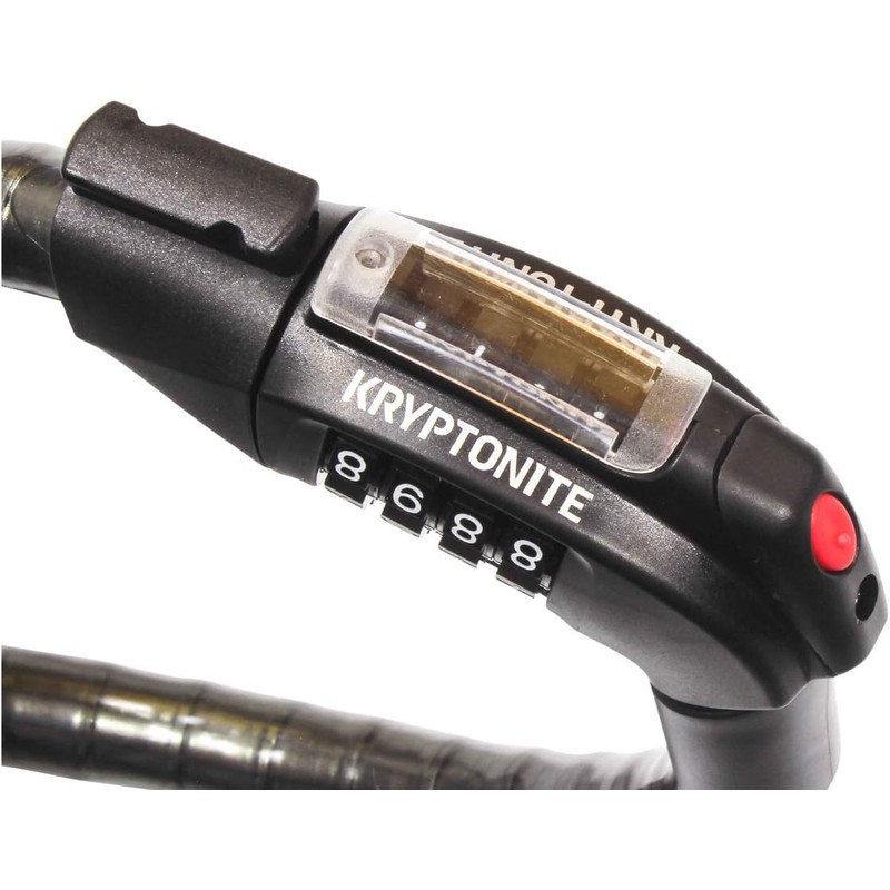 Kryptonite Kryp Toflex 2080 Combo Armoured (80 cm) Black Bike