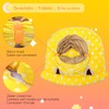 BWOGUE Bunny Tunnel Bed, 2-in-1 Collapsible Tunnel Tubes Toys with