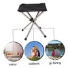 Totority 1pc Folding Fishing Stool Portable Camping Chair with High