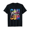 Cancun Mexico Palm Tree Sunset Beach Summer Vacation Trip T-Shirt