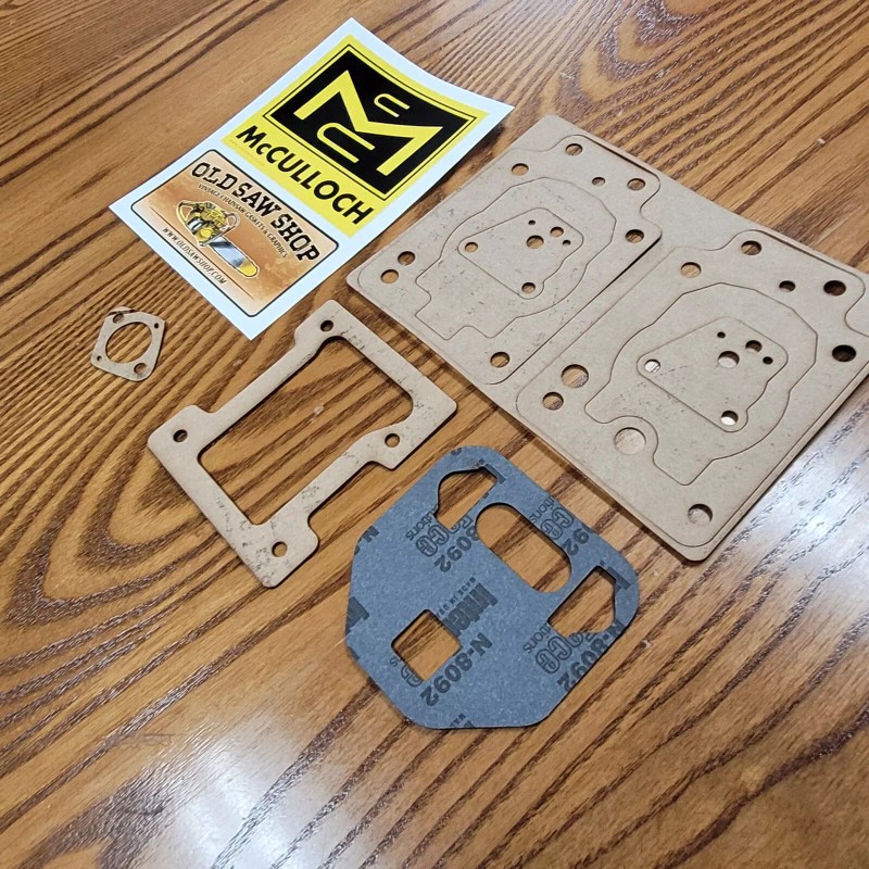 McCulloch NEW MCCULLOCH SUPER PRO 125, SP125 GASKET SET, Made