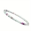N291 - Beautiful Elesticated Bracelet/Anklet made with 4mm Fluorite Gemstone