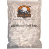 Sunset Birdie - 250 Pack Wood Golf Tees in Bulk