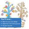 Baker Ross Easter Egg Tree Wooden Kits - Pack of