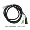 130cm 9 Pin Motor Convert Extension Cable Electric Bike Extension