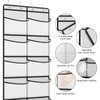 JINXIAN 1 Piece Door Organiser Hanging with 10 Mesh Pockets