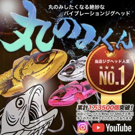 Maru no Mikun Chivas Jig Head Lure Flounder Set vg16 vg22 vg28 Vibration Jig Head Blue Item (0.6 oz (16 g), Gingin Silver)