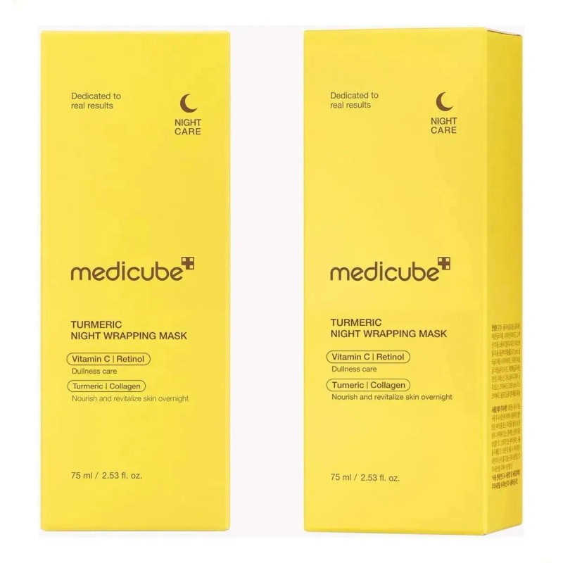 Mascarilla Exfoliante Medicube Cúrcuma Envolver