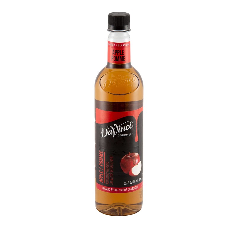 DaVinci Gourmet Classic Apple Syrup, 25.4 Fluid Ounces (Pack of
