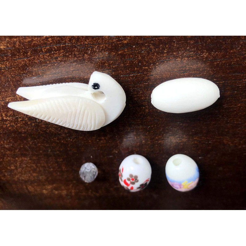 Set of 5 Tuning Bead Manka for Sitar Beautiful Hand