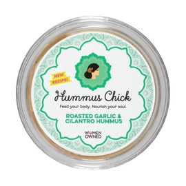 Hummus Chick Roasted Garlic & Cilantro Hummus, 8 oz, 12 Pack