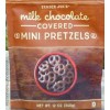 Trader Joes Milk Chocolate Covered Mini Pretzels ( Pack of
