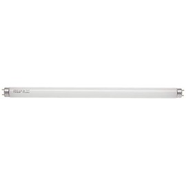 Eiko 15521-1 F15T8/CW Straight T8 Cool Fluorescent Tube Light Bulb, 18" Long, White