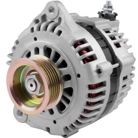SCITOO Alternator Fit for Infiniti for I30 1998-2000,for Infiniti for I35 2002-2004,for Nissan for Maxima 1995-2000 2002-2003,for Nissan for Murano 2003-2007 12V 125Amp CW 6-Groove 13612