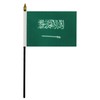 Saudi Arabia Table Flag 4'' x 6'' - Saudi Arabian