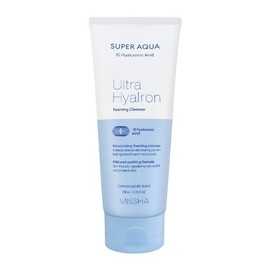 Missha Super Aqua Ultra Hyalon Foaming Cleanser 200ml / 미샤 수퍼 아쿠아 울트라 히알론 포밍 클렌저 200ml