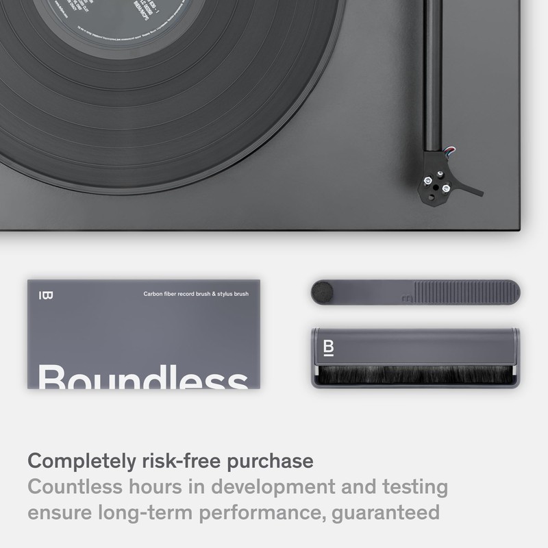 Boundless Audio Record Cleaner Kit - 2-Piece Vinyl Cleaning Kit
