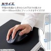 Elecom Wireless Mouse EX-G, 2.4GHz, Silent, M Size, 5 Buttons,