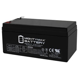 Mighty Max Battery ML3-12 12V 3.4AH Sealed Lead Acid (SLA) Battery for BB BP3-12