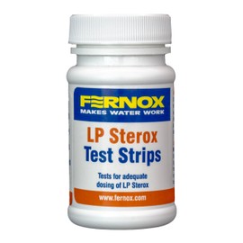 Fernox LP Sterox Test Strips Pack of 50 Accurate and Easy to Use Water Testing Strips Ideal for Legionella and Pseudomonas Bacteria Algae Test Quick Results Disinfection