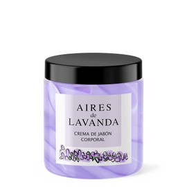 Crema de Jabón Corporal Aires de Lavanda 226 g – Limpieza Hidratante y Suave – Aroma Natural de Lavanda – Para Todo Tipo de Piel – Sin Sulfatos ni Parabenos
