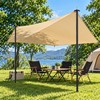 2Pcs Telescopic Tent Poles – Adjustable Aluminum Alloy Camping Awning