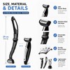 Electric Back Shaver for Men – Detachable Long Handle Body
