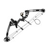 TITIDU Black Archery Hunting Compound Bow Kit Beginner Archery Tool
