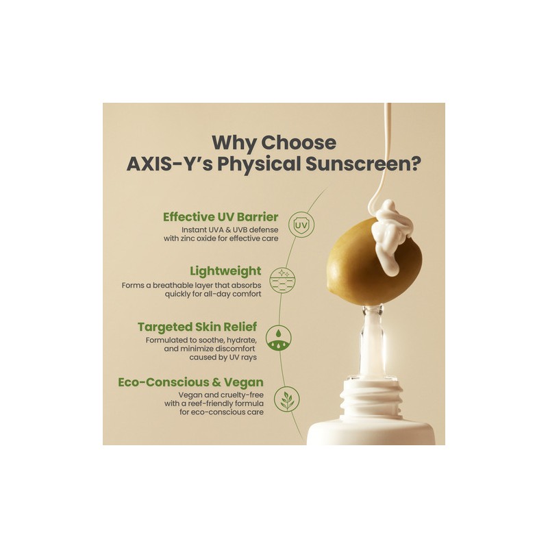 AXIS-Y [AXIS-Y]*renewal* Complete No-Stress Physical Sunscreen 50ml (OTC Ver.)