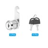 PATIKIL Cabinet Drawer Lock with Key 2 Pcs 1"(25mm) Key