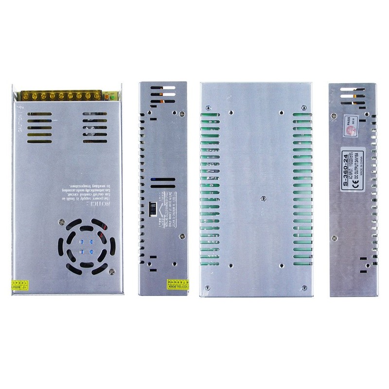 ALITOVE DC 24V 15A 360W Power Supply Universal Regulated Switching