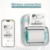 Portable Sticky Label Printer, Wireless Small Label Printer, Portable Thermal