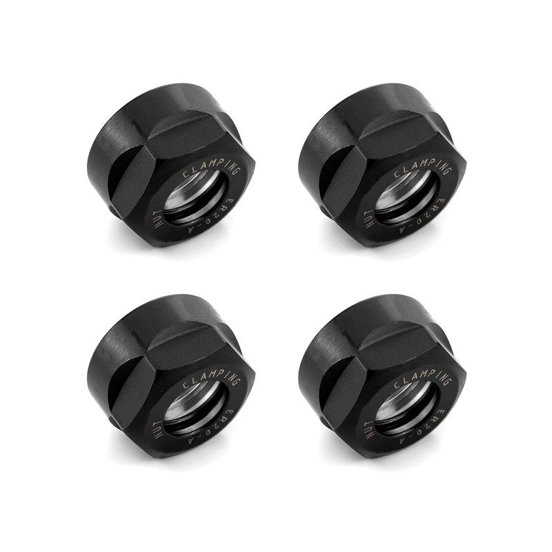 QWORK ER20 A Collet Clamping Nuts for CNC Milling Chuck
